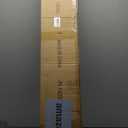 Antique Gold Double Curtain Rods, Room Darkening, 84-120" Wrap Around, Heavy Duty Dual Blackout Curtain Rods