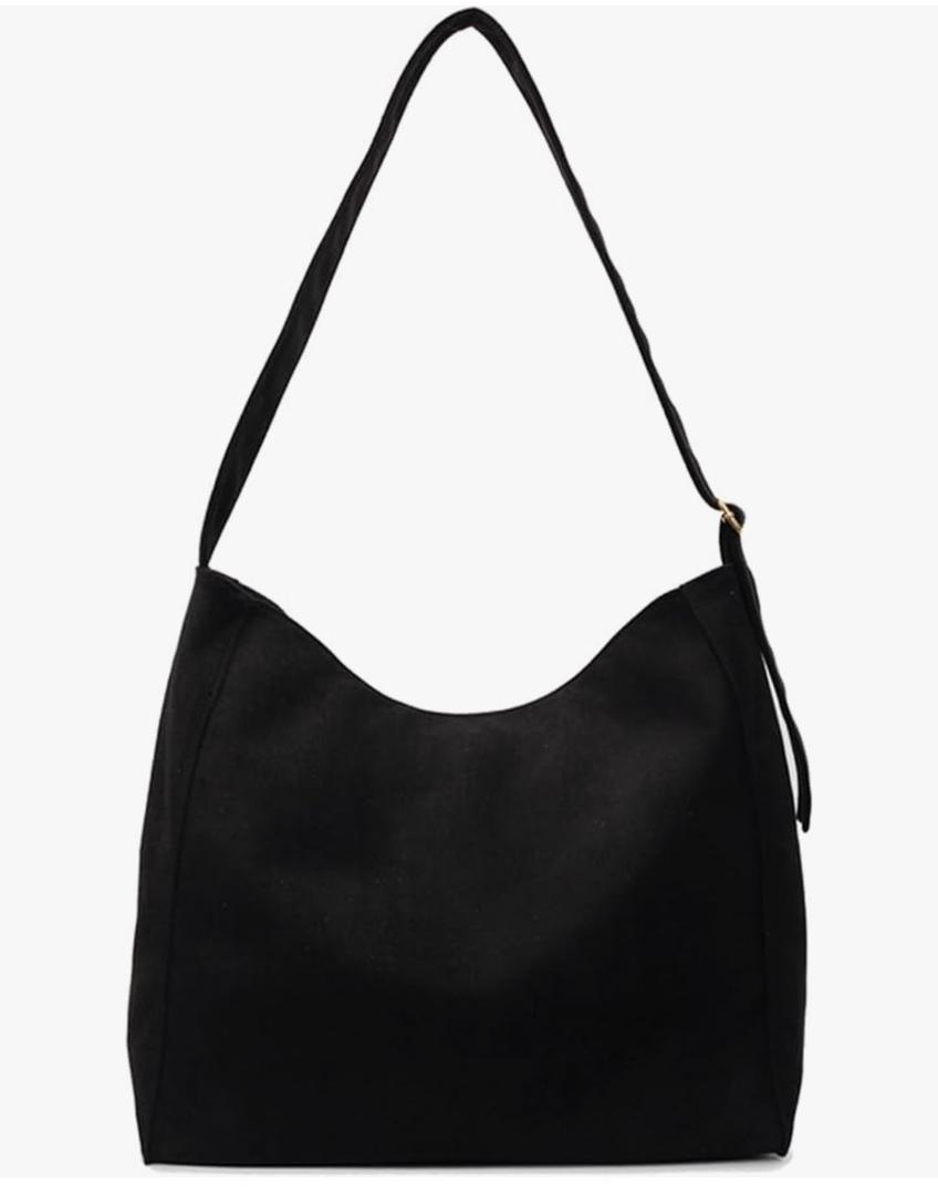 Micmores Tote Bag for Women, Faux Suede Handbags Slouchy Hobo Shoulder Purse Large Crossbody Bag Uni Bags for Work Travel