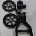 Cordless Weed Wacker Eater Battery Powered, 21V Lightweight Electric Weed Trimmer with 2 Battery Operated & Charger& Wheels & Shears, No-String Grass Trimmer/Brush Cutter/Lawn Edger for Yard Garden