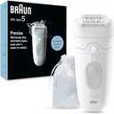 Braun Epilator Silk-épil 5, Hair Removal Device, Women Shaver & Trimmer, Wet and Dry, Includes Skin Contact Cap, SE5-011, Grey