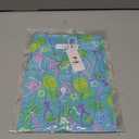 Yoimira Boys Hawaiian Shirt Neon Tropical Print Short Sleeve Button Down for Kids Age 11-12