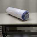 Memory Foam Camping Mattress pad, Comfortable Thick Floor Sleeping Mat for Adults with Waterproof and Non-Slip Bottom, Portable Roll Up Mattress for Sleepover Guest,Cot Mad for Car Camping (Cot:72*24*3", Blue)