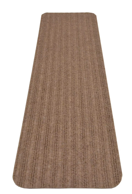 15pcs Stair Treads Collection Set of 15 Indoor Skid Slip Resistant Carpet Stair Treads (8 inch x 30 inch) (Beige, Set of 15)