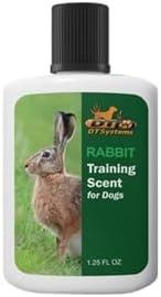 DT Systems Super Pro Series Training Scents, Natural Real Concentrated Hunting Retriever Dog Field Game Trailing Scent Training Aid for Puppies, Adult & Senior Dogs, 1.25 oz