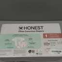 The Honest Company Comfort Dry Disposable Diapers for Sensitive Skin, Hypoallergenic, Rose Blossom + Tutu Cute, Club Box Size 1 (814 lbs), 78 Count