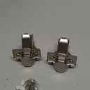 Furniware 2 Pack 1 Pair 165 Degree Lazy Susan Hinges Full Overlay Concealed for Cabinet, Cupboard, Folded Door, Combination with Screws(Regular)