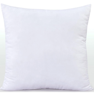 ROYALE LINENS 12 x 12 Pillow Insert - Down Alternative Throw Pillows Insert - Square Pillow Pack of 1 White - Bed & Couch Pillows - Inner Cushion for Bed, Cushion for Living Room - Shams Stuffer