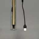 REIDEA Candle Lighter Electronic Arc Windproof Flameless USB Rechargeable Lighter with Safe Button for Home Kitchen, S4, Champagne Gold