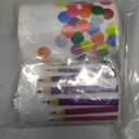 118 Foot self-Adhesive Bulletin Board Frame, Including one roll of Colored dots and one roll of Colored Pencil Bulletin Board Frame. Suitable for Schools, classrooms, and Offices