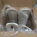 Auto Rolling Fridge Egg Organizer, Space Saving Eggs Dispenser for Refrigerator Storager with Lid,Egg Holder for Fridge 2 Pack (Transparent)