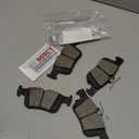 BOSCH BC1665 QuietCast Premium Ceramic Disc Brake Pad Set - Compatible with Select Ford Bronco Sport, Edge, Escape, Fusion, Maverick; Lincoln Continental, Corsair, MKC, MKX, MKZ, Nautilus + More; REAR