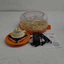 18 Egg Incubator with Automatic Egg Turning and Humidity Control, Incubators for Hatching Eggs, Chicken, Ducks, Goose, Pigeon, Quail, Parrot Incubator for Farm, Lab, Science Classroom, Home (Orange)