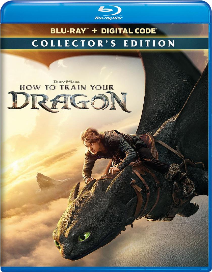 How to Train Your Dragon (2025) - Collector's Edition Blu-Ray + Digital