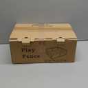 74" x 50" Large Baby Playpen, Baby Playard for Babies and Toddlers, Baby Fence Play Pens for Indoor & Outdoor, Sturdy Safety Play Yard with Soft Breathable Mesh, Anti-Fall, Grey