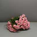 36 Pcs Silk Pink Roses Bouquet Bridal Artificial Flowers Mothers Day,Fake Rose Long Stem Realistic Artificial Flowers Bulk for Wedding Bouquet Ball Arrangement Centerpiece Party Decor