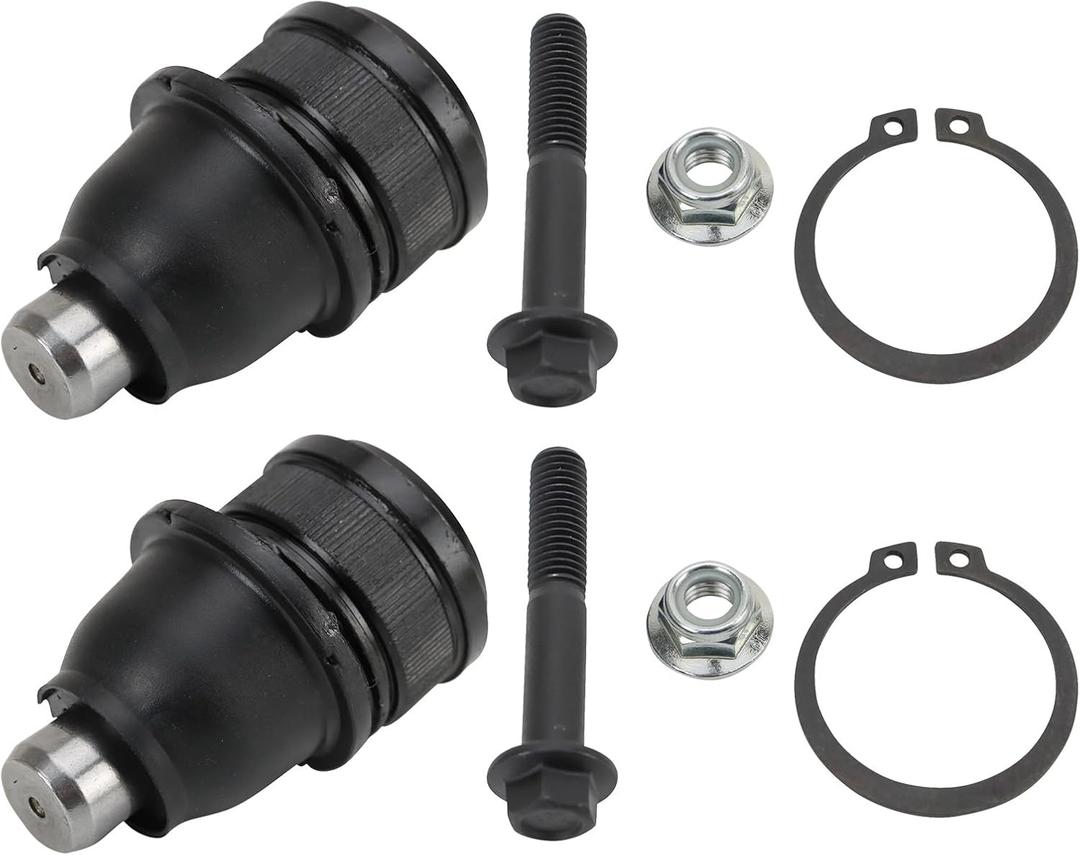 TRQ Front Lower Ball Joint Set Compatible with 2004-2013 Mazda 3 2006-2015 5