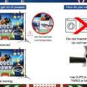 Football Party Backdrop Touch Down Sports Match Medal Trophy Football Field Photography Background Kids Adults Boys Football Sports Themed Birthday Party Decoration 8x6FT (8x6FT(width 240cm x Height 180cm))