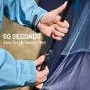 TIMBER RIDGE 6 Person Instant Cabin Tent for Camping, Setup in 60s