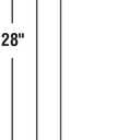 Prime-Line FH 2820 9/16 In. x 28 In. Spiral Tilt Balance, Red Tip (Single Pack)