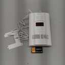 Kidde Carbon Monoxide Detector, Propane, Natural, Methane, & Explosive Gas Alarm, Plug-in Wall with 9-Volt Battery Backup, Digital LED Display