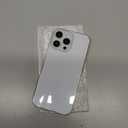 Fake Phone Dummy Prop Phone, Black Screen Decoy PhonePear PhoneNon-Working Phone16 Pro for Kid Play, Display PhoneLook Like Real Phonepro max16 ((16ProMax,White Titanium,Black Screen)