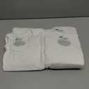 Hanes Men's Undershirt, Underarm Sweat Blocking Tee, White Crewneck T-Shirt, 3-Pack, S