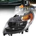 Dasbecan 6Pin Left Headlight w/DRL Compatible with 2014-22 Ram Promaster