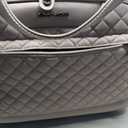 EMPSIGN Rolling Laptop Bag Women with Wheels, Briefcase for Women Fits Up to 15.6 Inch Laptop Briefcase on Wheels, Water-Repellent Overnight Rolling Computer Bag with RFID Pockets, Grey Pink