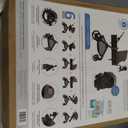 Evenflo Pivot NXT Travel System with LiteMax NXT Infant Car Seat (Silverado Gray), Manufacturing Date 12/05/2025
