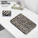 MOROCK Case for All-New 7" Kindle Paperwhite and Colorsoft Paperwhite Signature Edition(12th Generation-2024 Released),Premium PU Leather Cover with Hand Strap, Auto Wake/Sleep, Khaki Leopard Print
