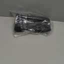 100 Pack Mylar Bags - 4 x 6 Inch Resealable Smell Proof Bags Foil Pouch Flat Bag with Front Window Black