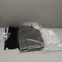 SONGMICS Portable Closet, Wardrobe Closet Organizer with Cover, 4 Hanging Rods and Shelves, 4 Side Pockets, 17.7 x 66.9 x 65.7 Inches, Large Capacity for Bedroom, Living Room, Ink Black URYG094B02