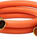 Garden Hose 5ft 5/8", Water Hose Heavy Duty, Flexible, Male to Female Fittings, Burst 700 PSI, Lightweight Hybrid Hose with Swivel Handle (5 FT)