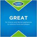 DenTek Slim Brush Interdental Cleaners | Slim Brush for Extra Tight Spaces | 32-Count | 1-Pack