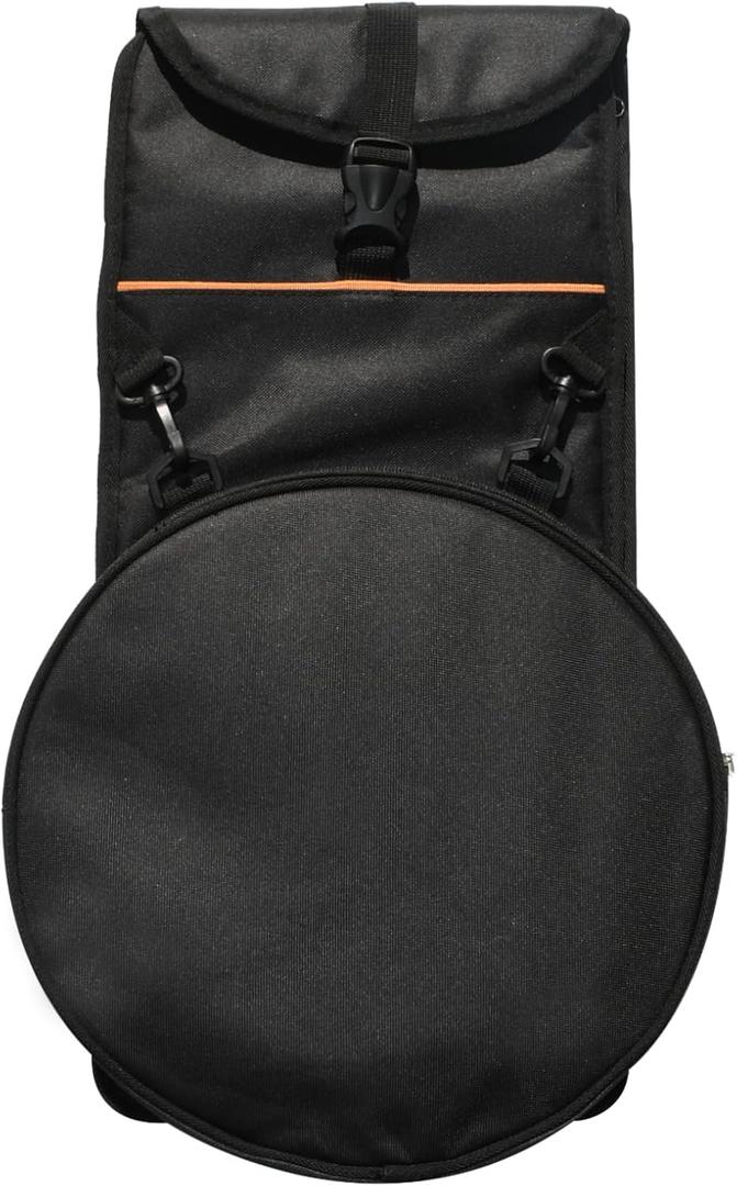 Drum Pad Storage Bags Dumb Drum Bags Backpacks Carrying Cases Shoulder Bags for 12 Inches and 8 Inches Drum Pads Drum Set Accessories