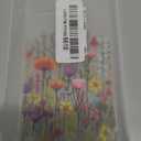 Compatible with iPhone 14 Case Clear Cute for Women - Rugged Phone Cases Funda Protector Cover Skin (Yellow Florals Field Spring)