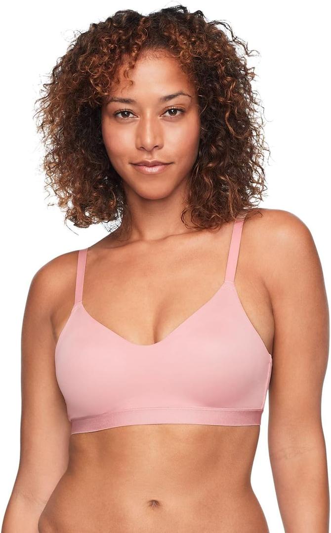 Warner's Women's Cloud 9 Super Soft Wireless Lift Convertible Comfort Bra Rn1041a (Large)