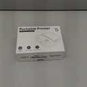 Label Maker Machine with Tape  Inkless Mini Bluetooth Label Printer with Multiple Templates, Wide Waterproof Labels, Portable Thermal Sticker Labeler for School Home Office Kitchen Organization