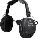 Walker's Rechargeable Lightweight Shooting Hunting Range Electronic Slim Low Profile Hearing Protection FireMax Earmuffs