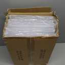 Storage Bins with Lids, 6 Pack Clear Plastic Storage Containers with Magnetic Acrylic Door, 19 Qt Stackable Storage Box for Home,Office Organizing