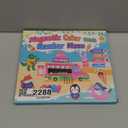 Magnetic Color and Number Maze, Montessori Toys for 2 3 4 Year Old, Wooden Color Matching Puzzle Board, Toddler Easter Basket Stuffers Educational Toys for Ages 2-4 for Girls Boys Birthday Gifts