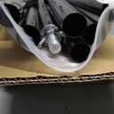 Backdrop Stand, 6.5ft Height 9ft Width Adjustable Photography Background Support Poles with Heavy Duty Flat Base, Photo Metal Steel Pipe and Drape Frame Kit for Parties Birthday Wedding