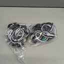 (Pack of 20) TMH 3/4 Inch Mount White LED Clearance Bullet Marker lights, Side LED marker lights for trailer Truck RV Car Bus Van