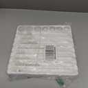 Geelin 1 Pcs Aesthetic Practitioner Syringe Tray with 8 Slots Label Bamboo Vial Holder Syringe Preparation Tray, 2-in-1 Combination Medical Supply Storage for Aestheticians, Nurses (Classic, White)