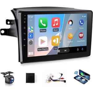 Android 13 Stereo for Toyota Sienna 2004 to 2010 Radio Apple Carplay Android Auto 9in Touch Screen Head Unit Gifts BT/GPS/WiFi/Camera/SWC/FM (Fit J.B.L) (Model A - 2+32G - for J.B.L)