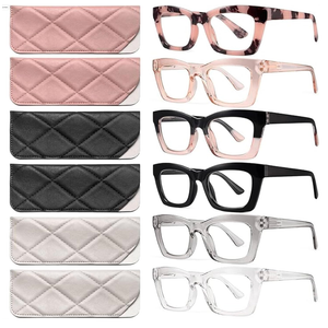 CCVOO 1.0 Oprah Style Reading Glasses for Women, Stylish Eyeglasses, Blue Light Readers for Women, Cheaters, (A1 Mix)