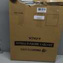 18x24x1 Air Filter 4 Pack, MERV 8 Pleated Dust Defense Air Filters Replacement for Air Conditioner & Furnace, Durable & Lightweight