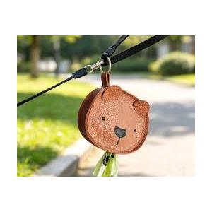 3 x Portable Poop Bag Dispenser for Dog Walking Sturdy Lightweight Waste Bag Holder Organizer for Leash
