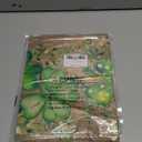 XCHI Wood Grain Green Shamrocks Clovers Eucalyptus Leaves St. Patrick's Day Table Runner Table Decoration for Party Home Kitchen Dining Holiday Decor 13x108 Inch