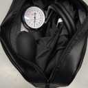 LotFancy XXL Blood Pressure Cuff Manual Adult, Professional Thigh BP Cuff 16"-26", Extra Large Adult Size Sphygmomanometer with Carrying Case and Zero Calibration for Home Use, Nursing Student, Doctor (Black)